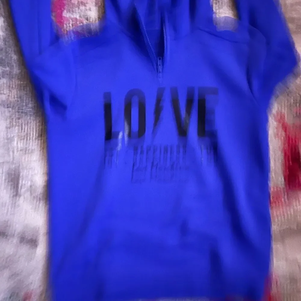 New hoodie with logo print